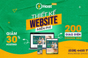 tặng thiết kế website