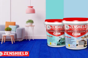 ZENSHIELD - Sơn Chống Thấm Trượt Nước Lá Môn