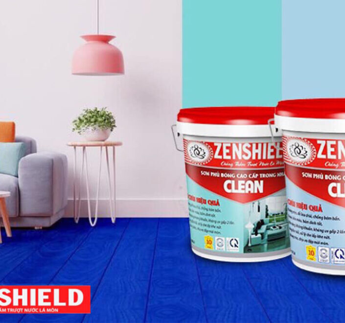ZENSHIELD - Sơn Chống Thấm Trượt Nước Lá Môn