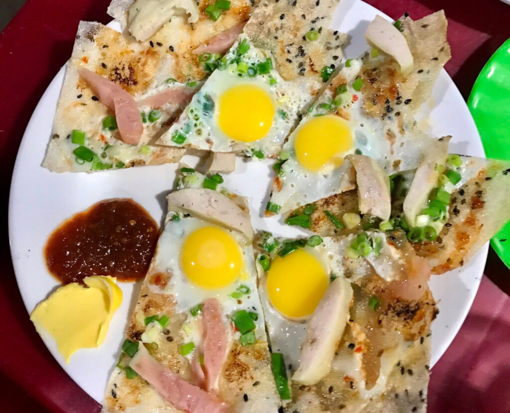 Bánh tráng mắm ruốc